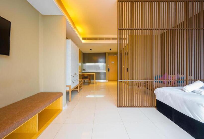 带双人大床的行政管理套房, Greystone 99 Suites