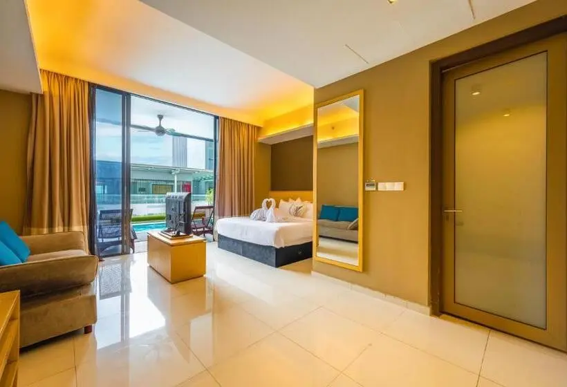 سوییت با چشم‌انداز استخر, Greystone 99 Suites