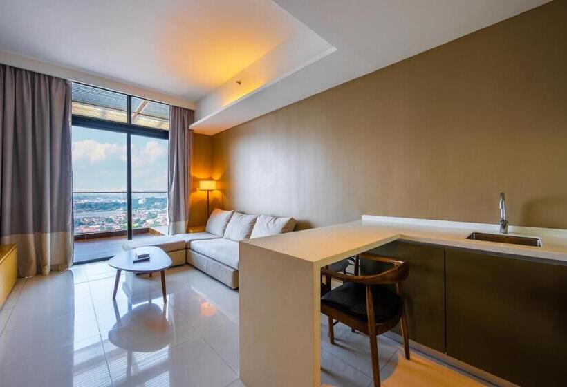 带2个卧室的套房, Greystone 99 Suites