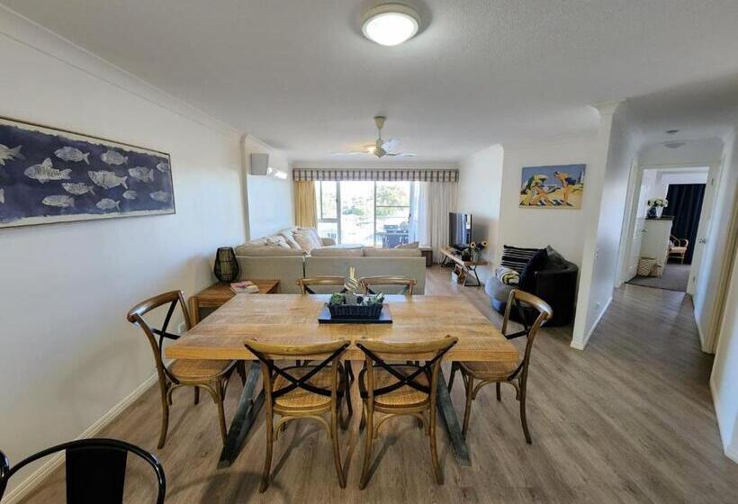 침실 2개 아파트, Fairways Golf & Beach Retreat Bribie Island