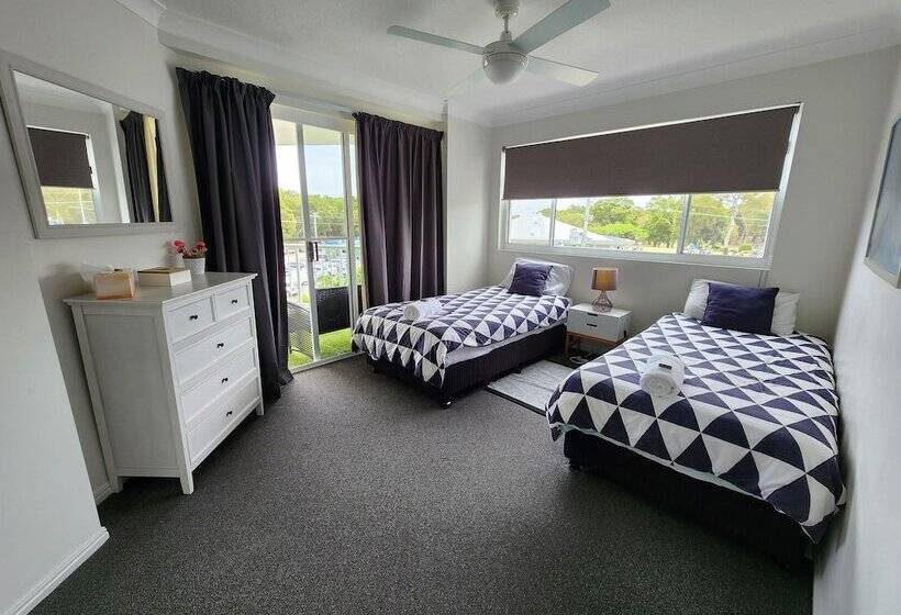 침실 2개 아파트, Fairways Golf & Beach Retreat Bribie Island
