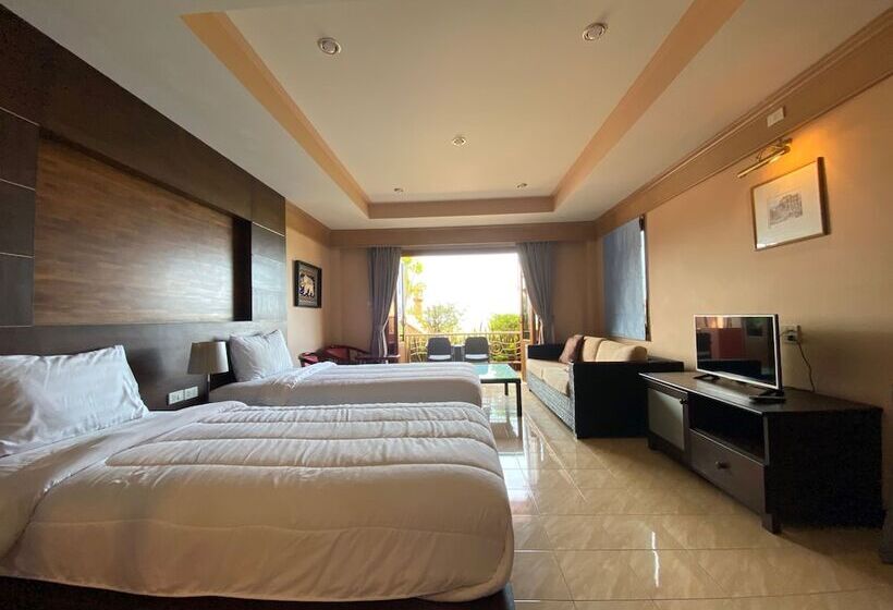 غرفة سوبيريور مطلّة علي البحر, Baan Kongdee Sunset Resort Kata