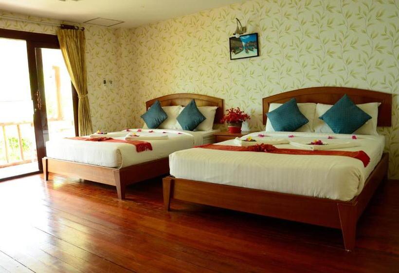 패밀리 방갈로, Chongkhao Resort  Phi Phi Island