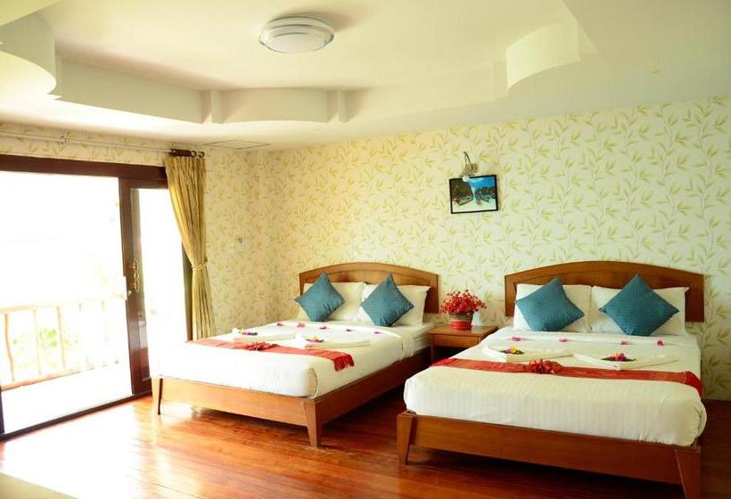 패밀리 방갈로, Chongkhao Resort  Phi Phi Island