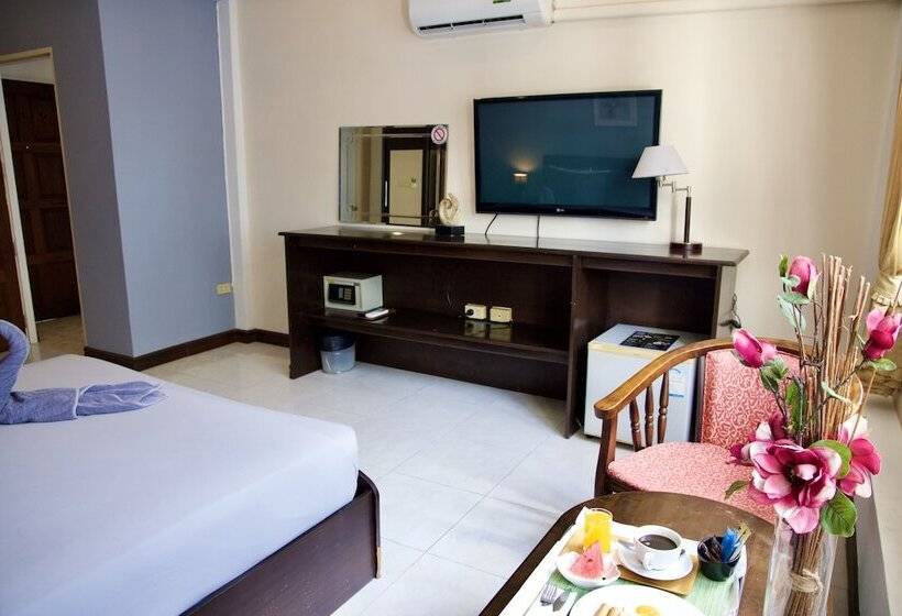 스탠다드 룸, Golden Guesthouse By The Beach Cha Am