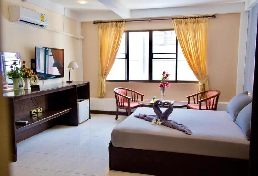 스탠다드 룸, Golden Guesthouse By The Beach Cha Am