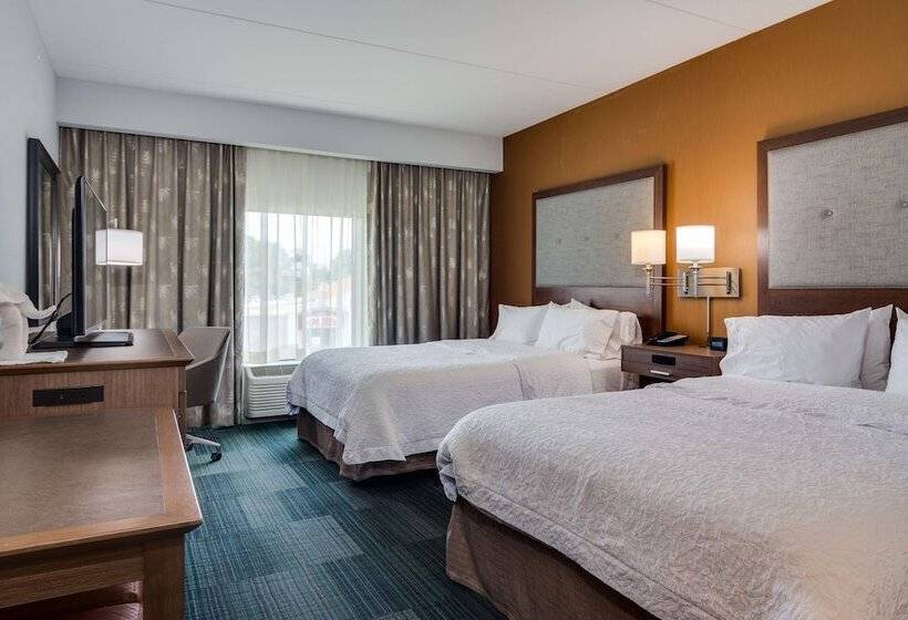 غرفه قياسيه سريرين مزدوجين, Hampton Inn & Suites Rome