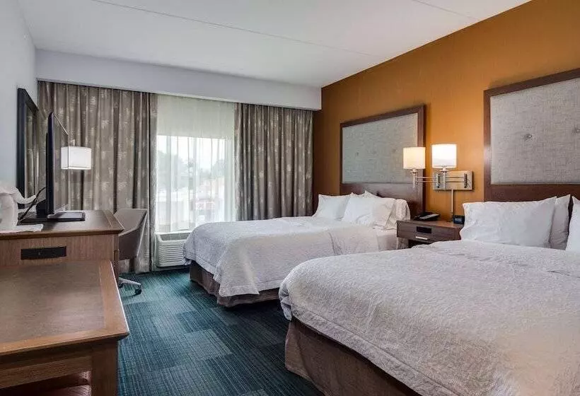 ２ダブルベッドのスタンダードルーム, Hampton Inn & Suites Rome