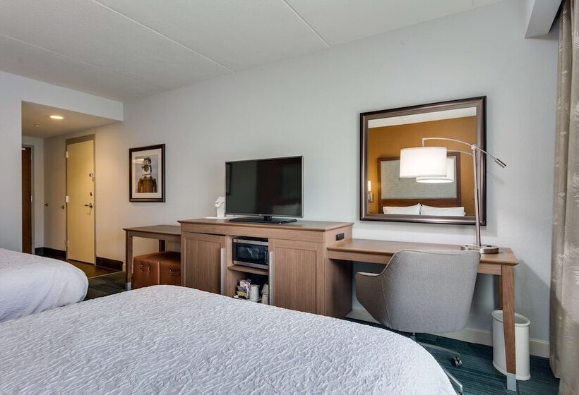 غرفه قياسيه سريرين مزدوجين, Hampton Inn & Suites Rome