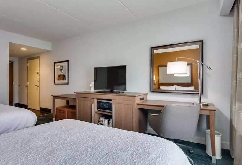 ２ダブルベッドのスタンダードルーム, Hampton Inn & Suites Rome