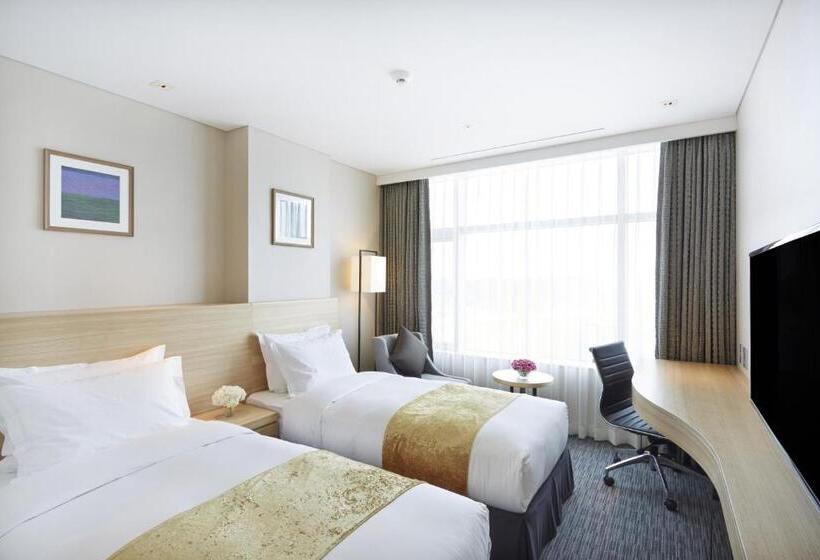 디럭스 룸 바다 전망, Lahan Hotel Pohang