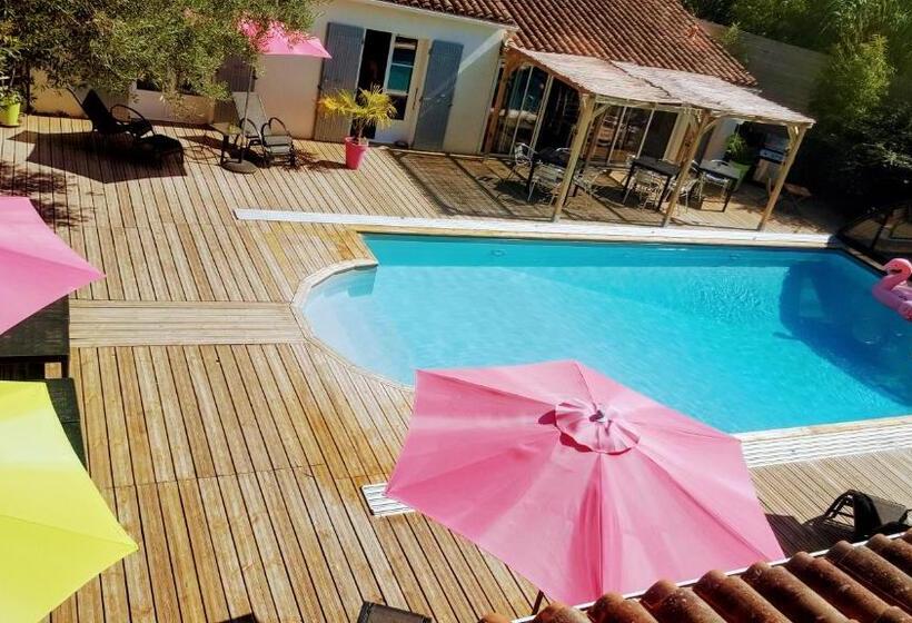 可看到泳池的单人间, Le Soleil Do Ré