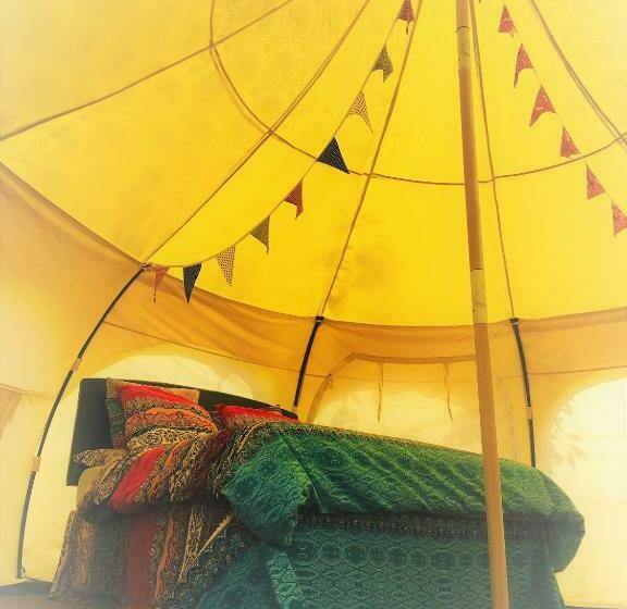 Standard Tent, Loire Valley Llama Farm Stay