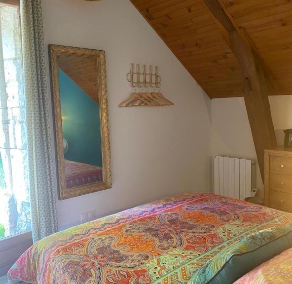 キングサイズベッドのスタンダードルーム, Loire Valley Llama Farm Stay