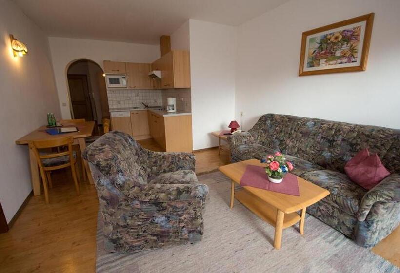 דירה בת חדר שינה 1 עם נוף, Pension Birkenhof