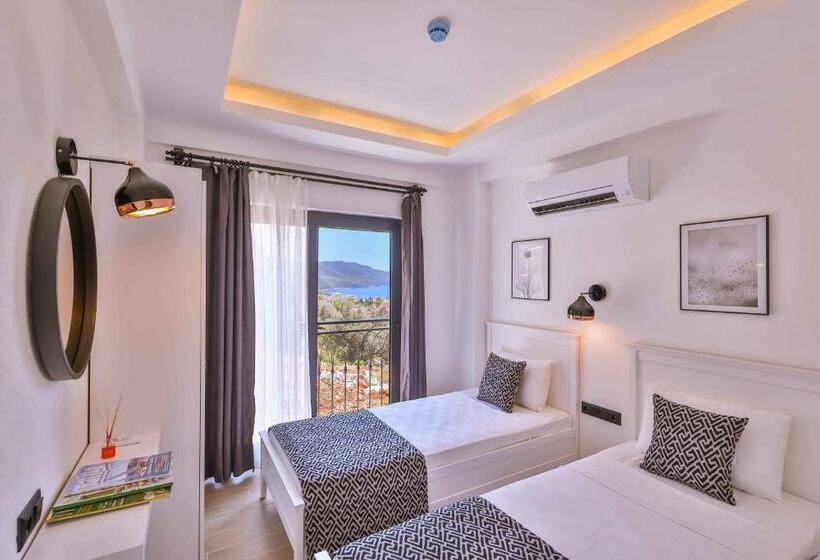 침실 1개 바다 전망 아파트, Lobelya Suites