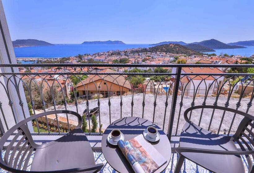 침실 1개 바다 전망 아파트, Lobelya Suites