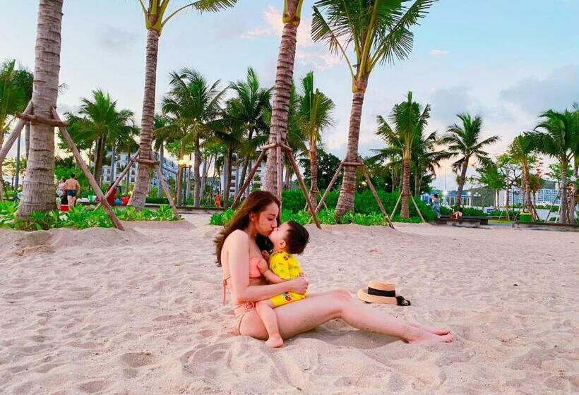 ویلای 1 خوابه با چشم‌انداز دریا, Green Pearl Villa Ha Long