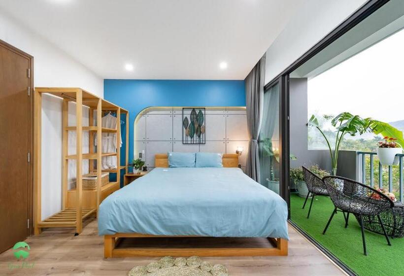 ویلای 1 خوابه با چشم‌انداز دریا, Green Pearl Villa Ha Long