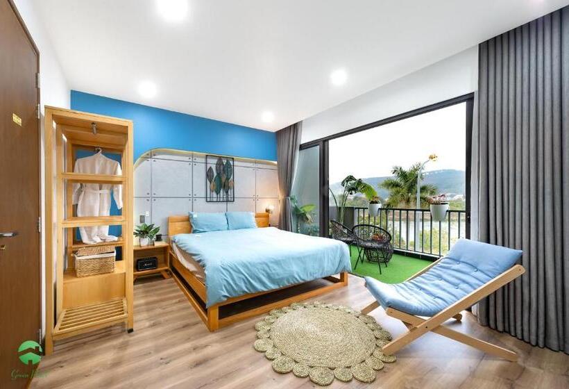 ویلای 1 خوابه با چشم‌انداز دریا, Green Pearl Villa Ha Long