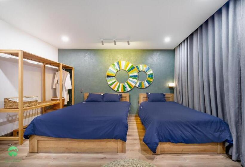 ویلای 1 خوابه با چشم‌انداز دریا, Green Pearl Villa Ha Long