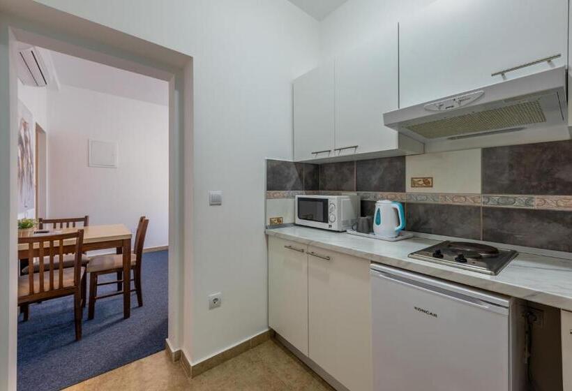 标准工作室带阳台, Aparthotel Plat