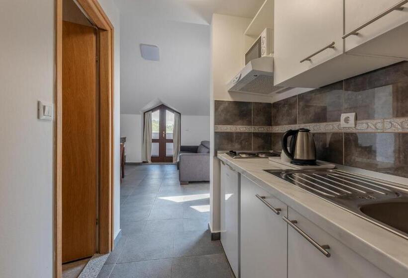 带1个卧室的舒适公寓, Aparthotel Plat