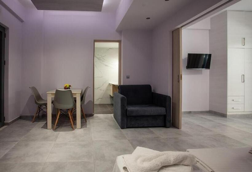 Апартаменты Deluxe 1 Спальня Боковой Вид на Море, Gold Apartments