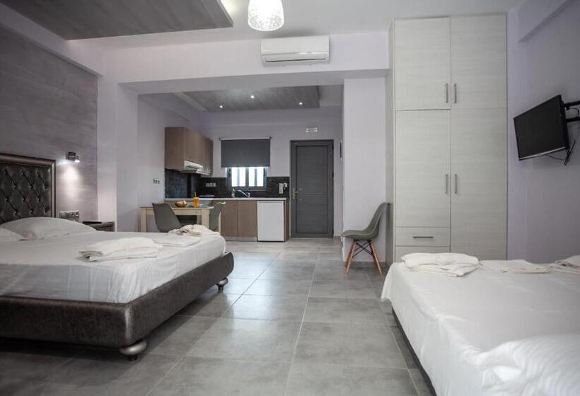 Апартаменты Deluxe 1 Спальня Боковой Вид на Море, Gold Apartments