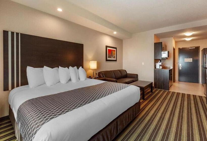 חדר סטנדרט עם מיטת קינג, Best Western Plus Drayton Valley All Suites