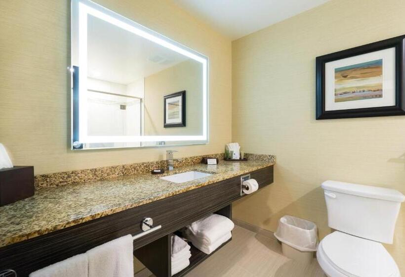 חדר סטנדרט, מיטת קינג, מותאם לאדם עם מוגבלויות, Best Western Plus Drayton Valley All Suites