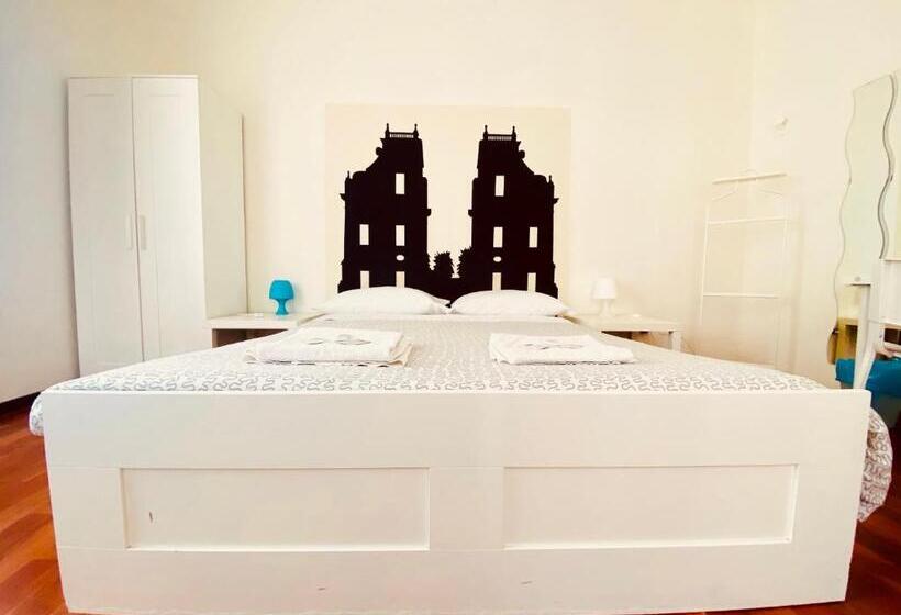 带共用浴室的标准房间, Castelnuovo Rooms Palermo #politeama