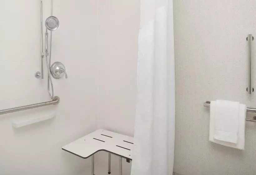 身障者適用キングサイズベッドルーム, Holiday Inn Express & Suites Duluth North   Miller Hill, An Ihg