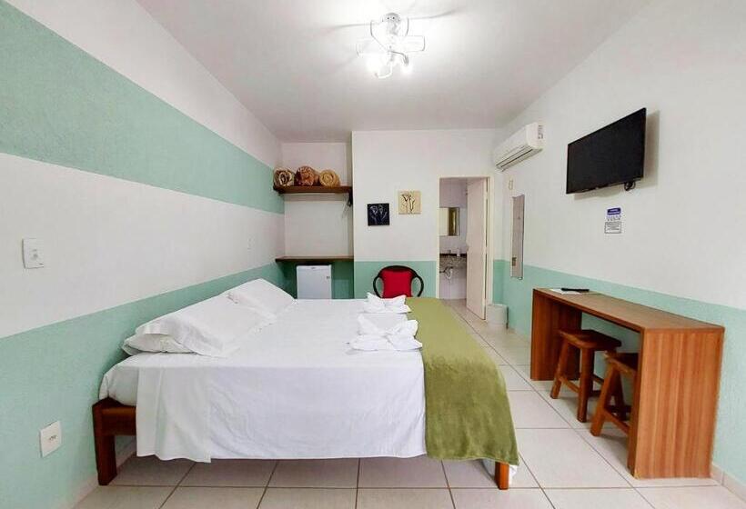 스탠다드 룸 풀장 전망, Pousada Pompeia