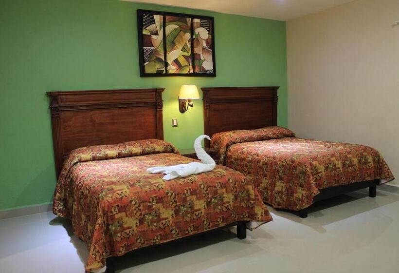 اتاق استاندارد با 2 تخت دوبل, Terracota Corner Rooms