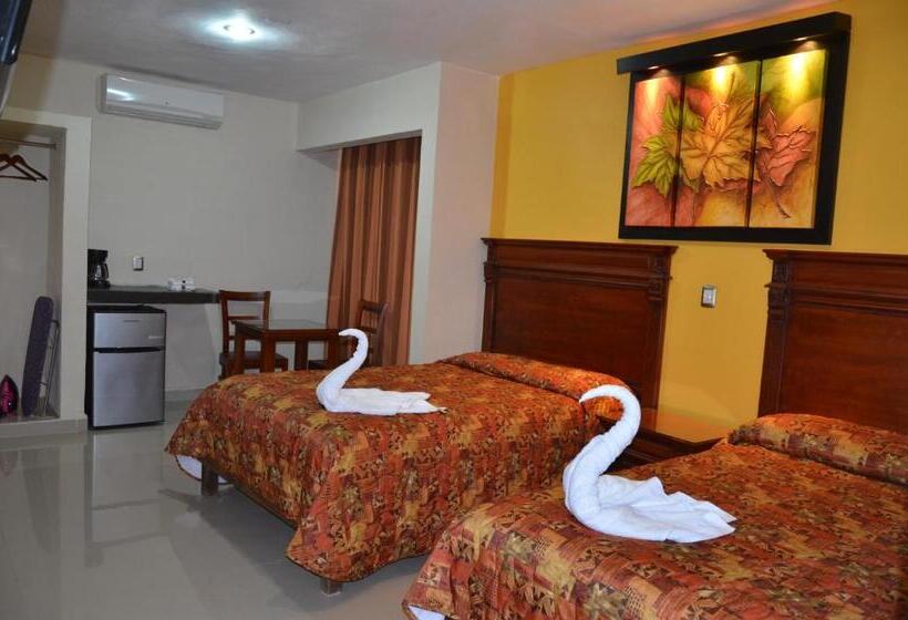 اتاق استاندارد با 2 تخت دوبل, Terracota Corner Rooms