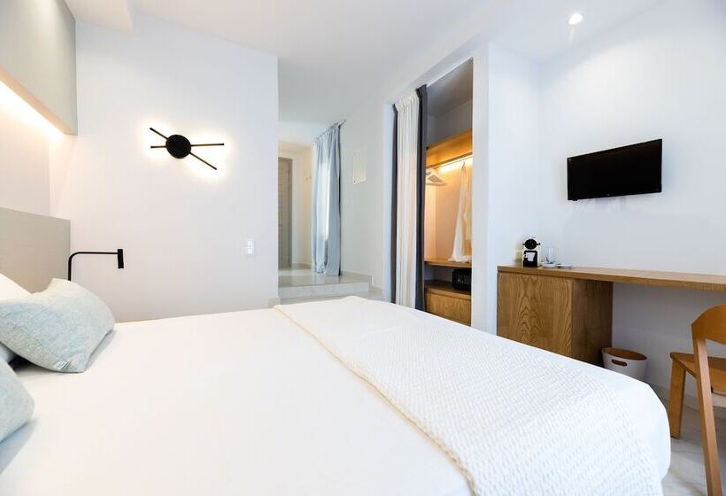 غرفة ديلوكس مطلّة علي البحر, Kandiani Bleu Ciel