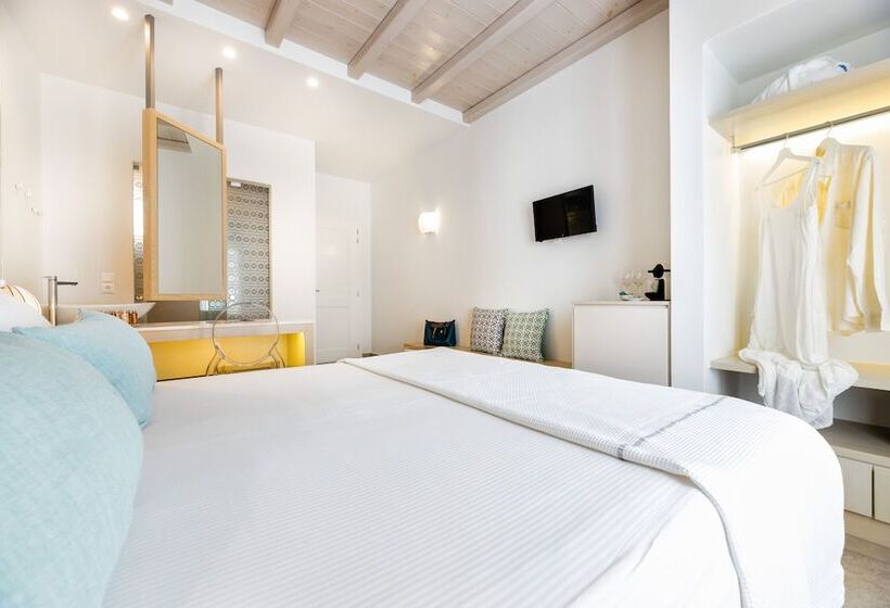 غرفة ديلوكس مطلّة علي البحر, Kandiani Bleu Ciel