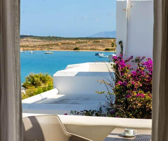 غرفة ديلوكس مطلّة علي البحر, Kandiani Bleu Ciel