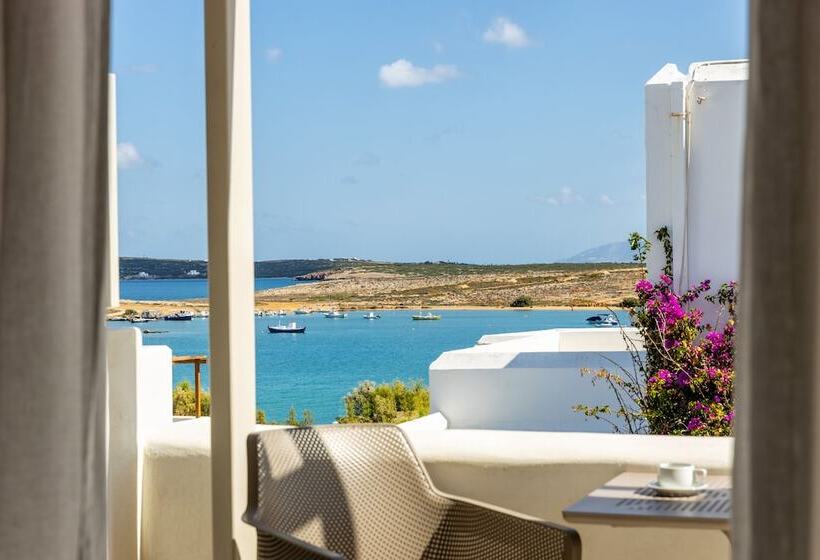 غرفة ديلوكس مطلّة علي البحر, Kandiani Bleu Ciel