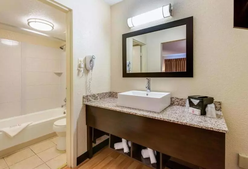 キングサイズベッドのデラックスルーム, Red Roof Inn Marion, In