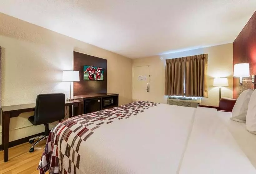 キングサイズベッドのデラックスルーム, Red Roof Inn Marion, In