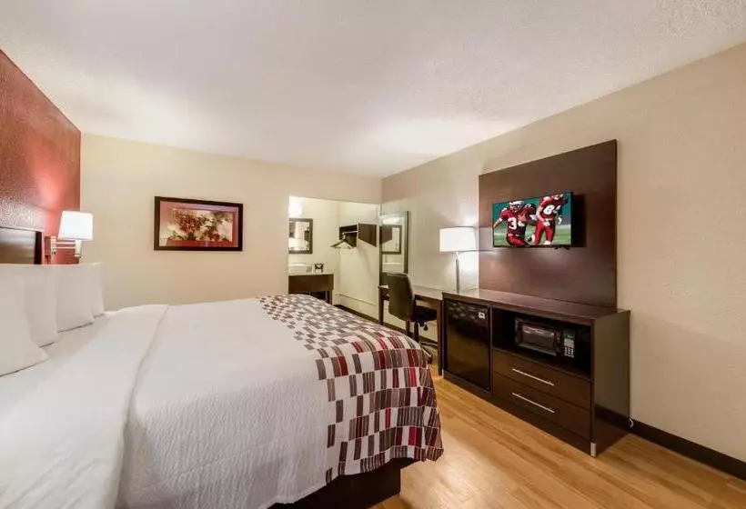 キングサイズベッドのデラックスルーム, Red Roof Inn Marion, In