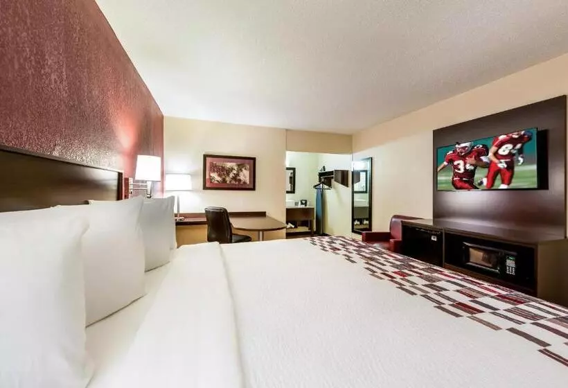 キングサイズベッドのスーペリアルーム, Red Roof Inn Marion, In