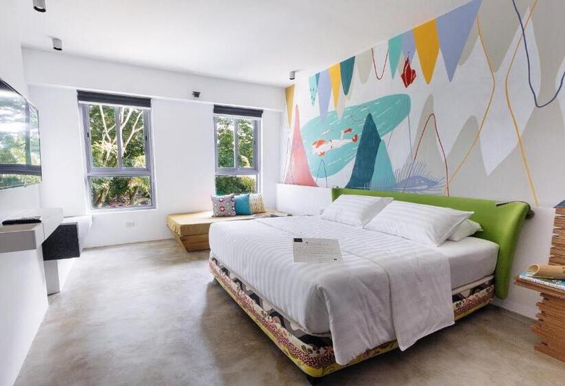 اتاق لوکس با تخت بزرگ, Canvas Boutique