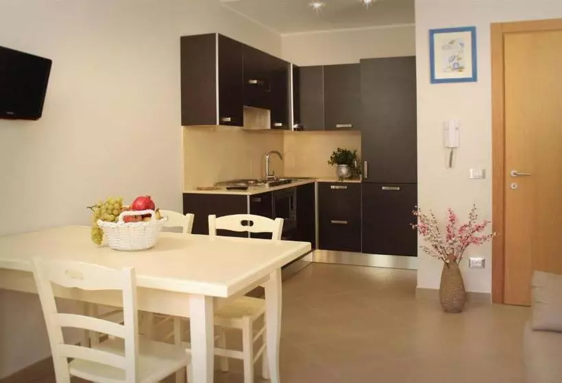 آپارتمان 1 خوابه با بالکن, Residence San Nicola