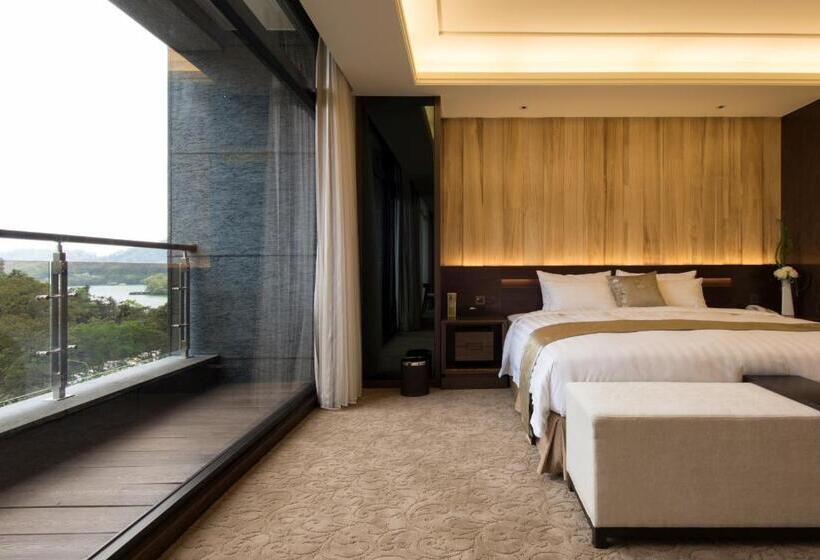 带大床的豪华间, Fuli Hot Spring Resort