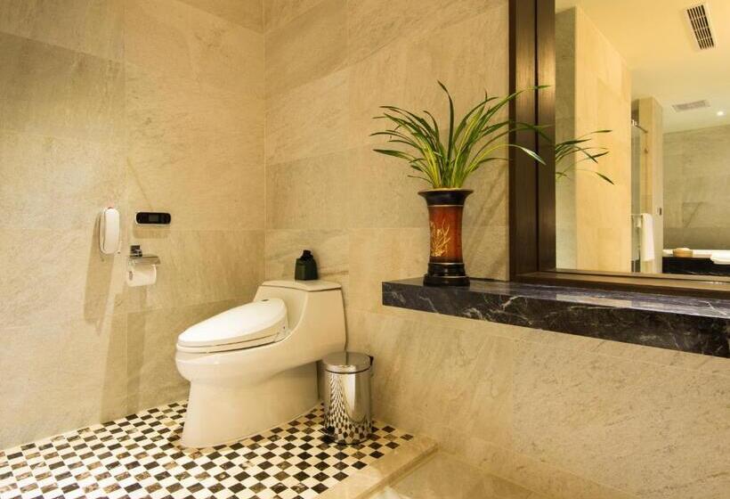 带大床的豪华间, Fuli Hot Spring Resort