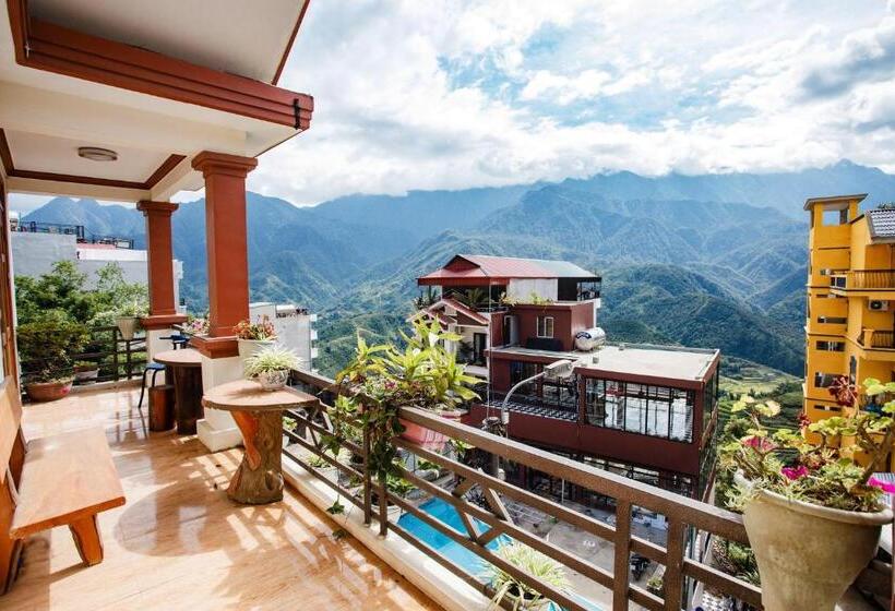 اتاق استاندارد با بالکن, Sapa Mountain City