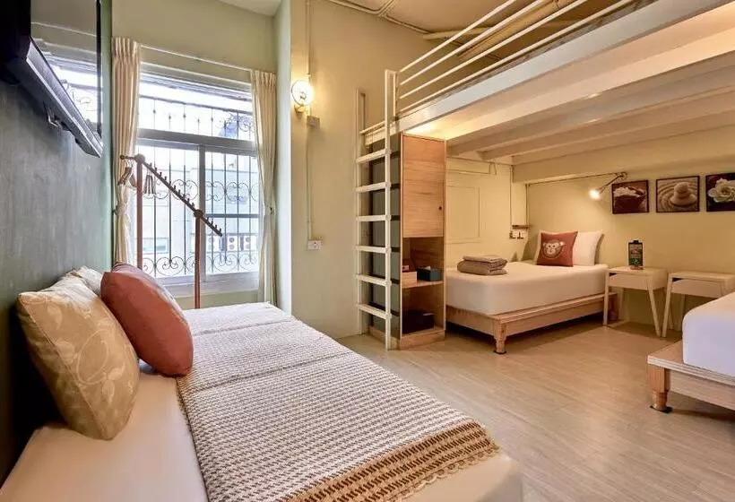 اتاق استاندارد چهار تخته, 安蘭居旅店 An Lan Jie